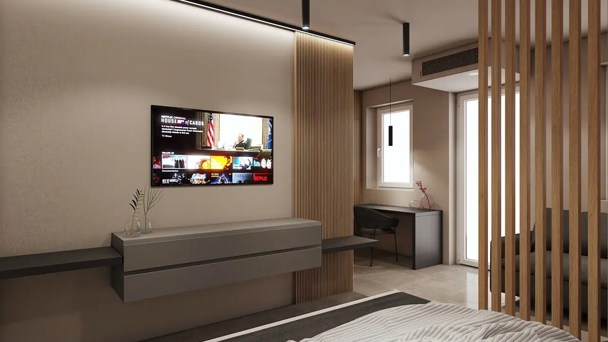 1 Schlafzimmer, Bügeleisen/Bügelbrett, kostenloses WLAN, Bettwäsche