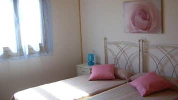 2 slaapkamers, beddengoed