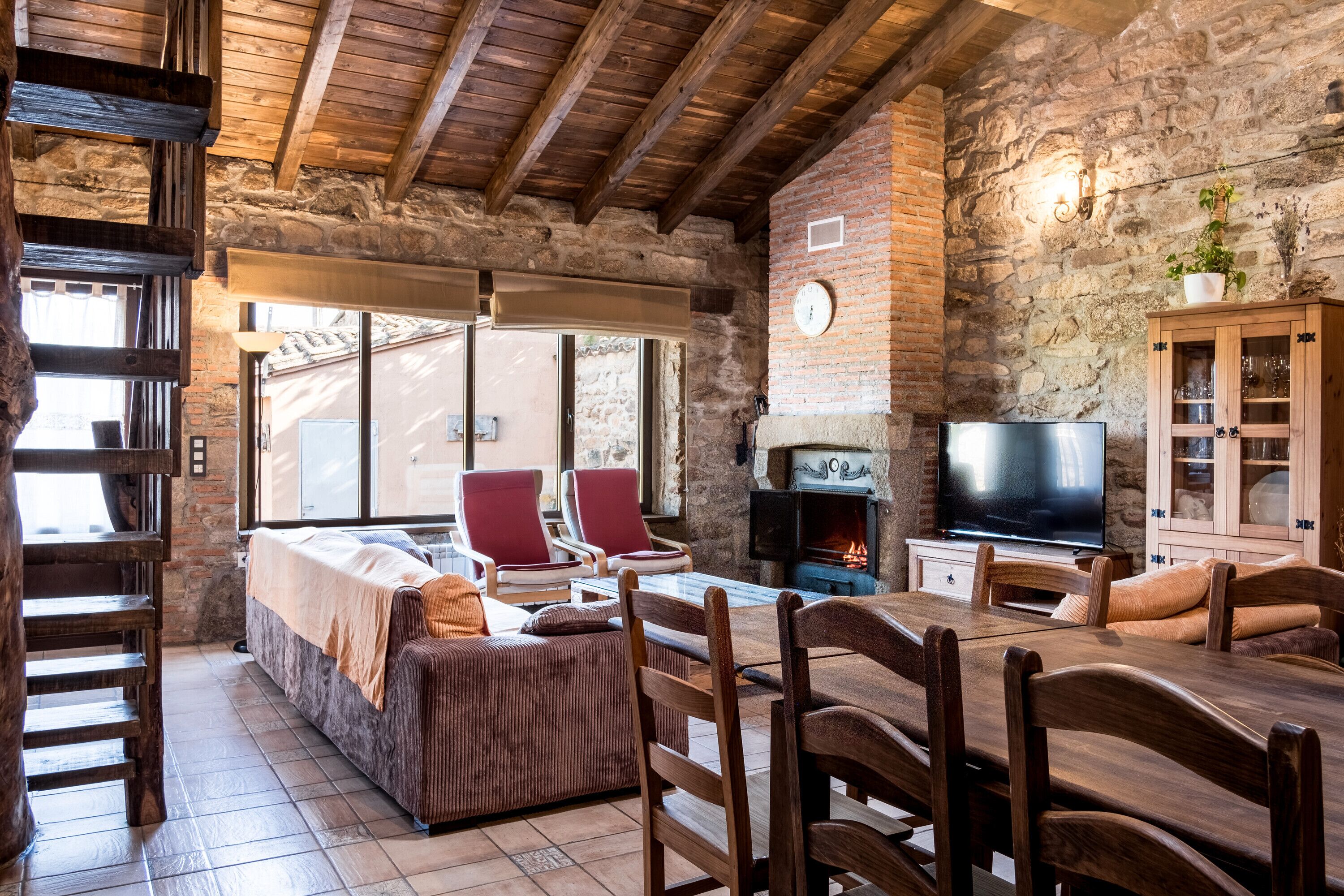 Televisor i llar de foc 