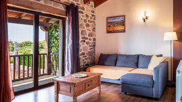 Télévision, cheminée