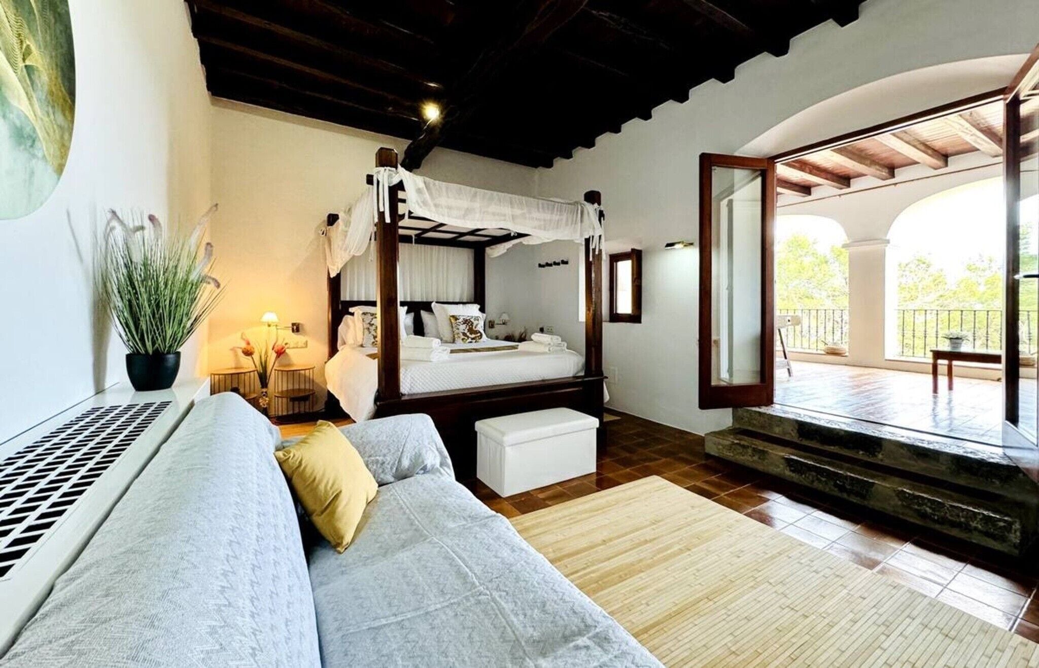 6 dormitorios, tabla de planchar con plancha, wifi gratis y ropa de cama