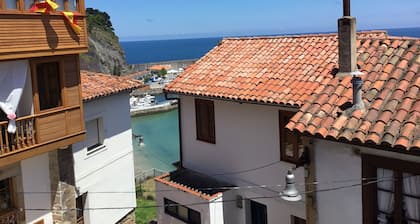 Maison de vacances 'El Canto De Las Gaviotas' avec vue sur la mer, balcon et Wi-Fi