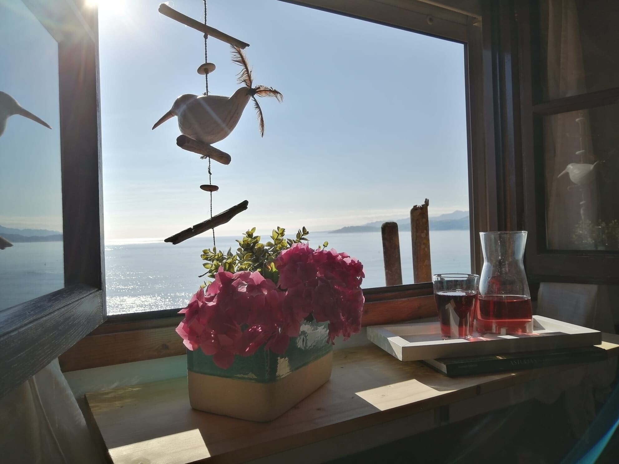 Utsikt fra overnattingsstedet