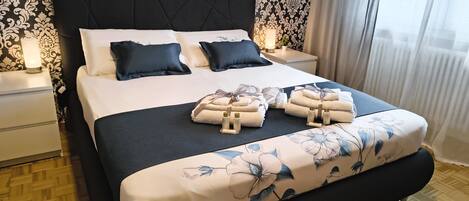 3 Schlafzimmer, BĂŒgeleisen/BĂŒgelbrett, kostenloses WLAN, BettwĂ€sche