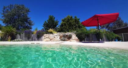 Chalet 'Sésame À 5min Des Plages' with Shared Pool, Terrace and Garden