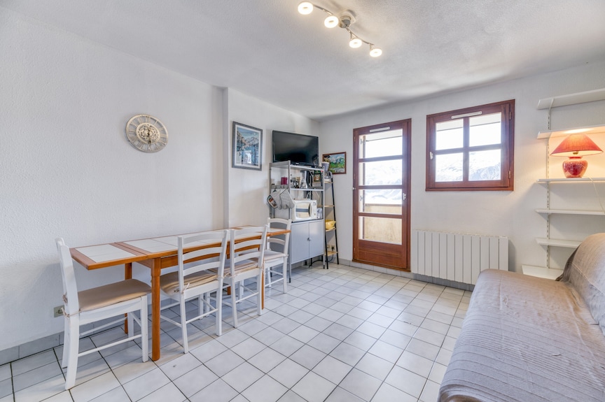 Appartement 'Granges 9 - Vue' Avec Vue Sur Montagne Et Balcon - Le Bourg-d'Oisans
