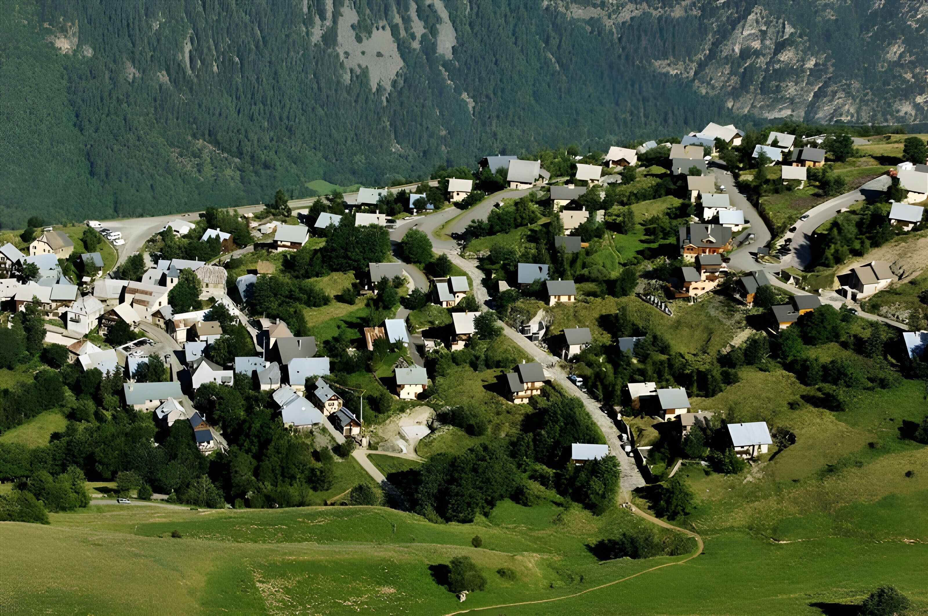 Vue aérienne