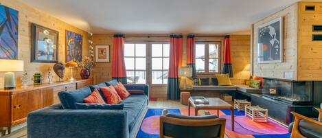 電視、壁爐、乒乓球設施