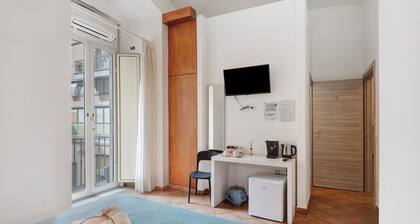 Chambre "Bacone" avec balcon, Wi-Fi et climatisation