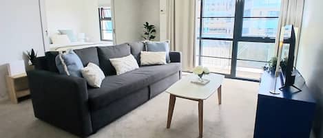 Deluxe Apartment, 3 Bedrooms, City View | City view