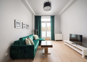 TV - Świętokrzyska Deluxe City View Studio (Warszawa)