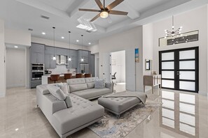 TV connectée, cheminée