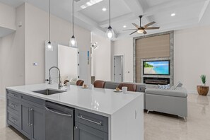 Interior - BRAND NEW! Experience Luxury, Canal views, Heated Pool - Villa Sojourner Sanctuary -Roelens (Cape Coral)