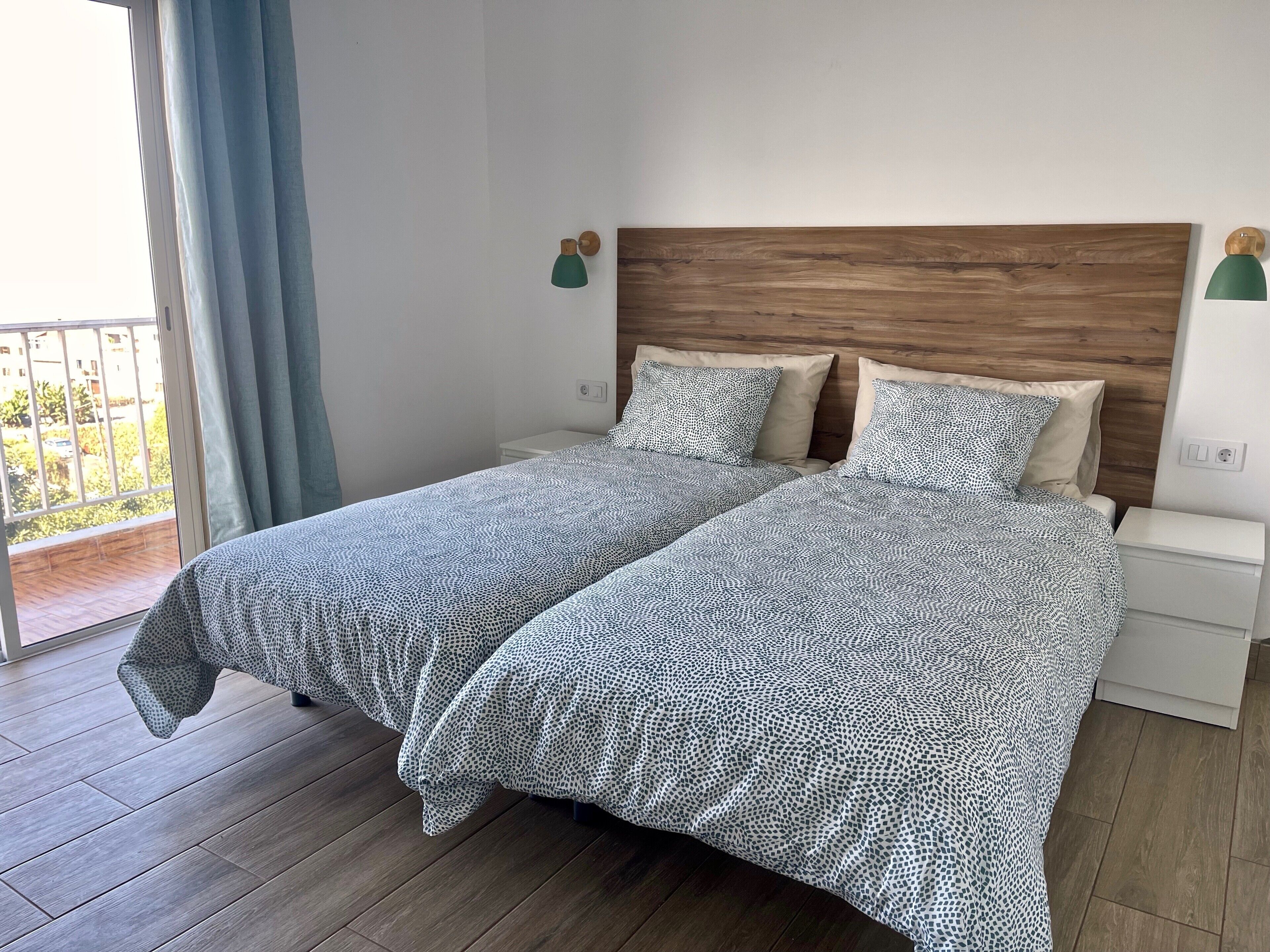 2 bedrooms, iron/ironing board, free WiFi, bed sheets