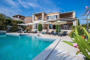 Pool - Villa with swimming pool and barbecue (Kaštelir)