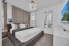 8 habitaciones, tabla de planchar con plancha, internet y ropa de cama 