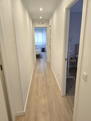 3 slaapkamers, een strijkplank/strijkijzer, gratis wifi, beddengoed