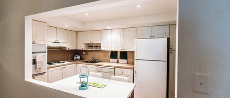 Microwave, oven, dishwasher