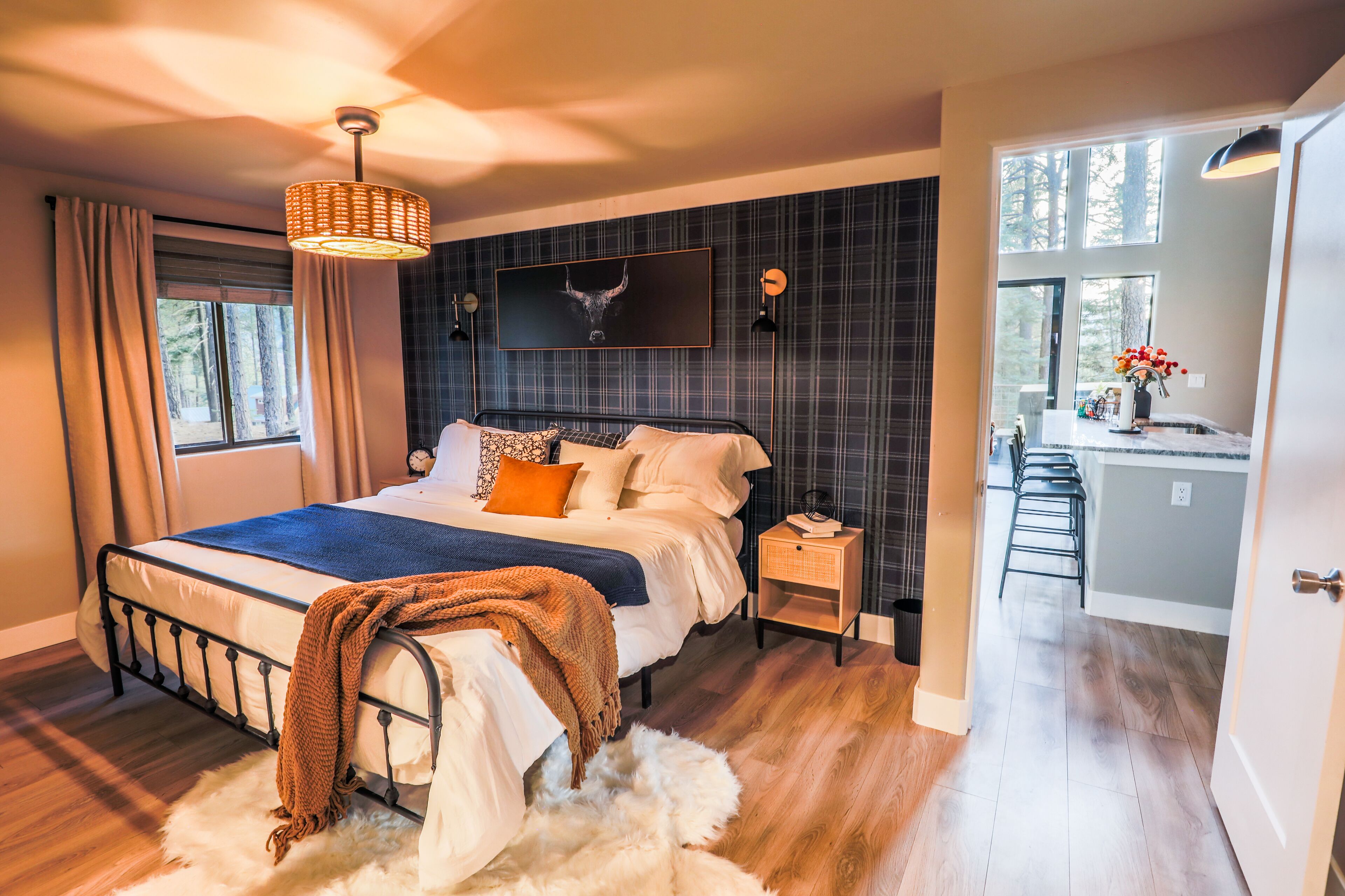 2 soveværelser, strygejern/strygebræt, weekendseng, gratis Wi-Fi