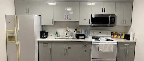 Microwave, oven, stovetop