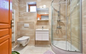 Shower, hair dryer