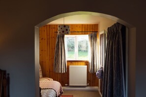 3 bedrooms, iron/ironing board, travel cot, WiFi