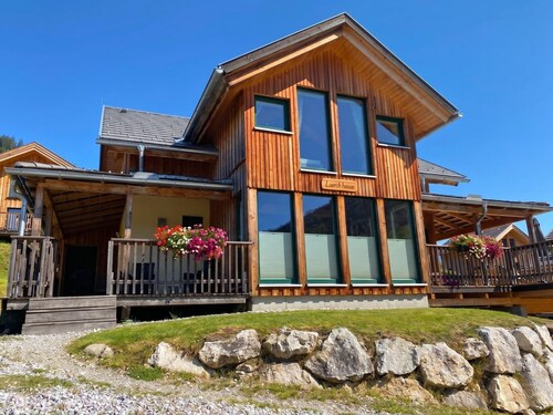 Chalet mit Sauna in den Alpen bei den Skiliften