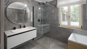Shower, hair dryer, towels - Villa Omo by Villas Guide (Pula)