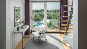 TV, fireplace - Villa Omo by Villas Guide (Pula)