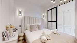 1 bedroom, iron/ironing board, Internet, bed sheets