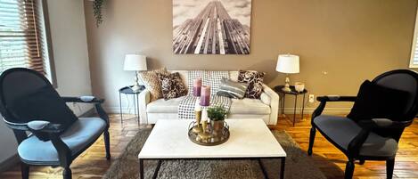 TV connectée, cheminée