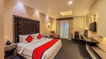 Premium Room | Blackout drapes, iron/ironing board, free WiFi