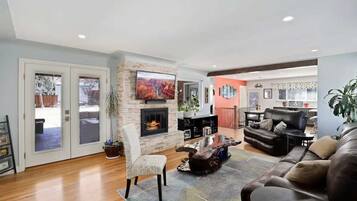 TV, video games, offices