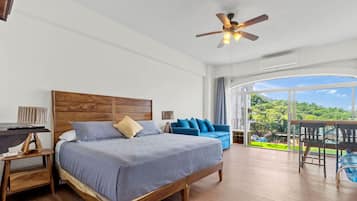 1 slaapkamer, een bureau, wifi, beddengoed