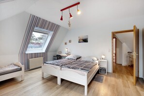 2 habitaciones y ropa de cama 
