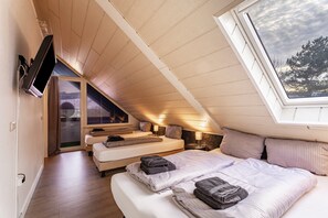 3 chambres, Wi-Fi gratuit, draps fournis