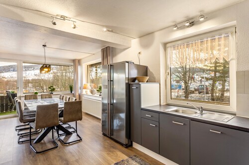 Ferienwohnung 'Piste 1' mit Gemeinschaftsterrasse, Balkon und Wi-Fi