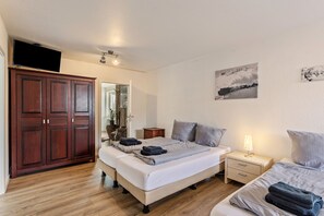 2 habitaciones, wifi gratis y ropa de cama 