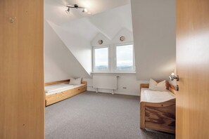 2 quartos, Wi-Fi de cortesia, roupa de cama