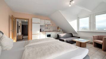 2 Schlafzimmer, kostenloses WLAN, BettwÀsche