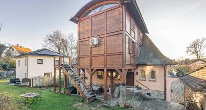Apartment 'Green Wonder' mit Gemeinschaftsterrasse, privatem Garten und WLAN