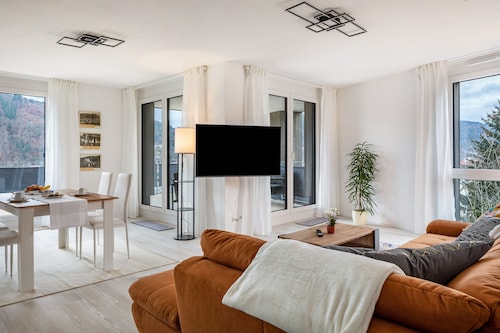 Ferienwohnung 'Felsenkeller 15' mit 29m² Terrasse und Loggia