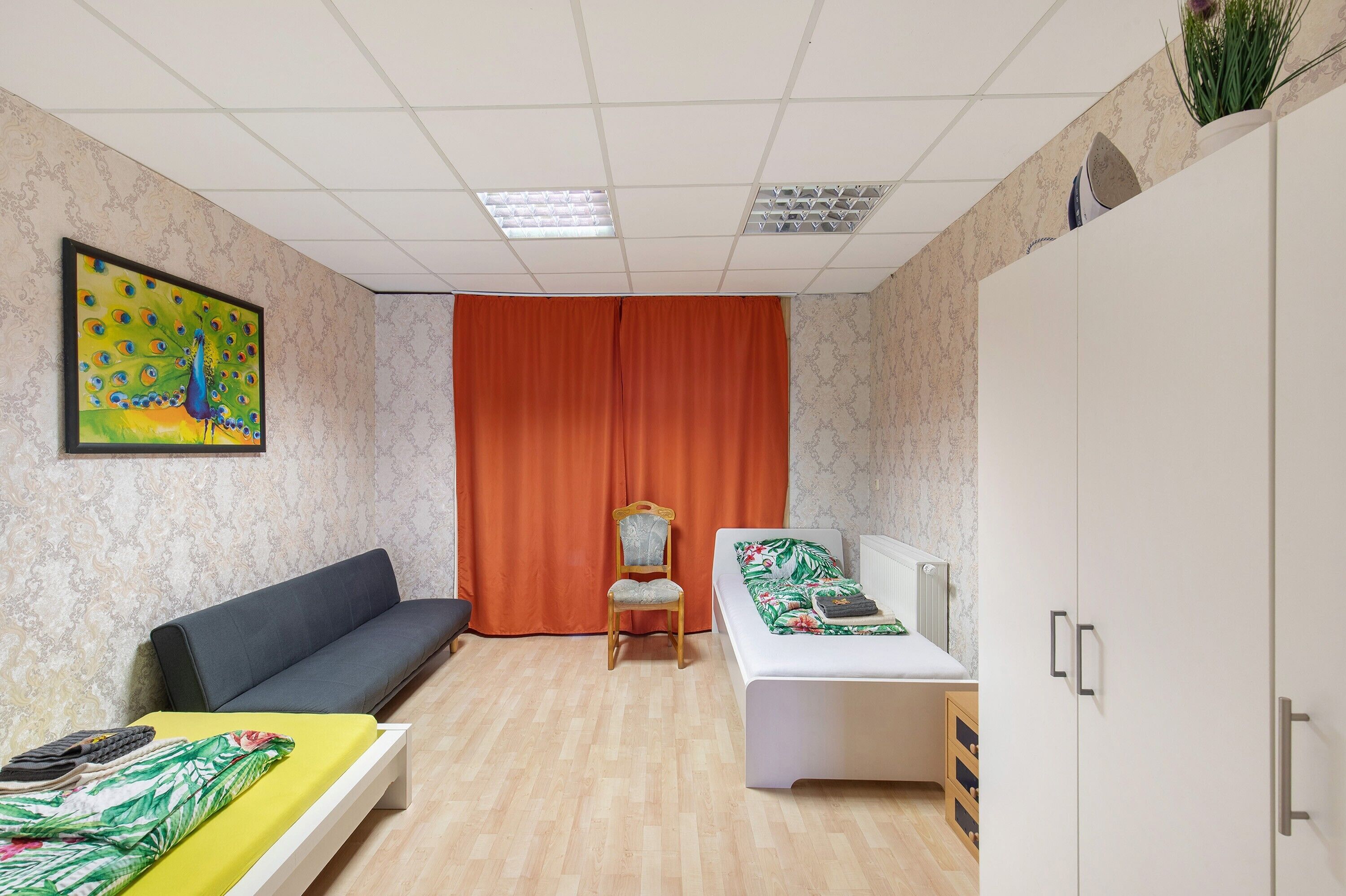 1 bedroom, iron/ironing board, free WiFi, bed sheets