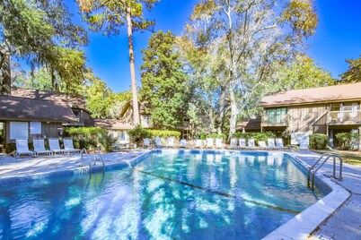 Warm Natural Light, Expansive Back Deck w/ Sectional Seating, Golf Course Views & Community Pool