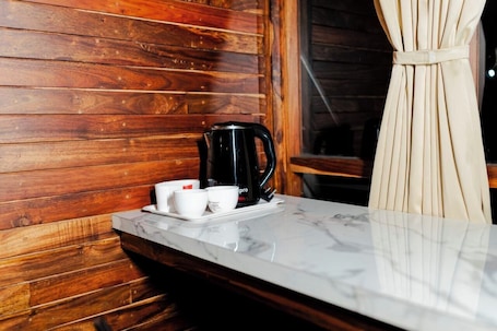 Family Chalet, 1 Bedroom, Balcony, Mountain View | Living area | 32-inch Smart TV with satellite channels