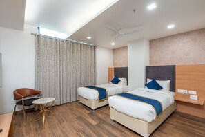 Deluxe Double Room | Memory-foam beds, minibar, desk, laptop workspace - The sandalwood by Manvenco Hospitality (New Delhi)