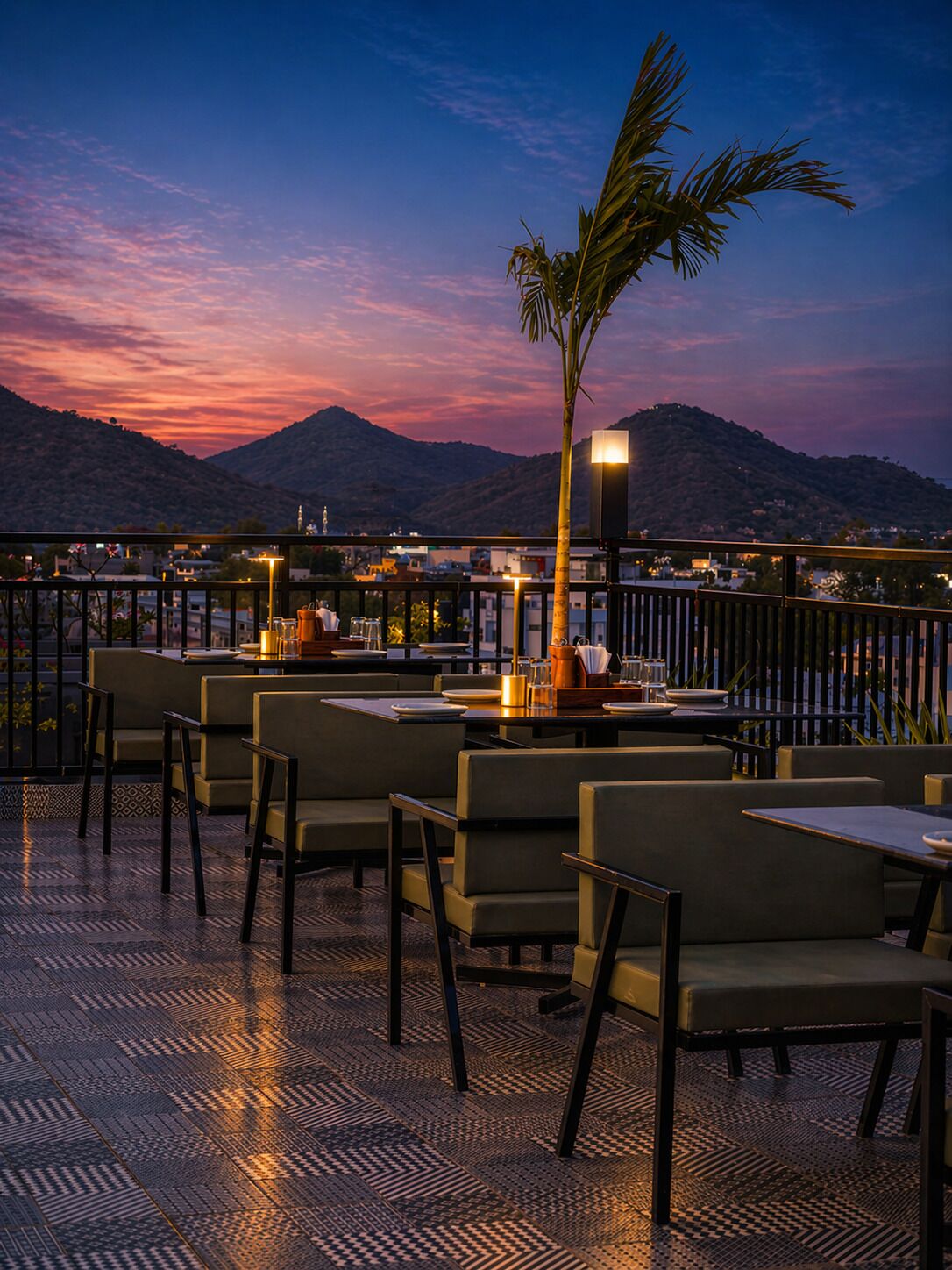 Rooftop terrace