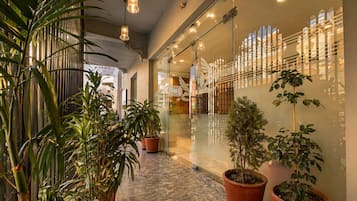 Interior entrance