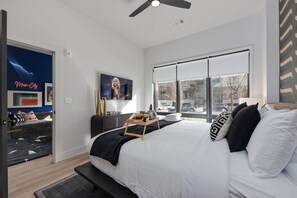 2 bedrooms, desk, free WiFi, bed sheets