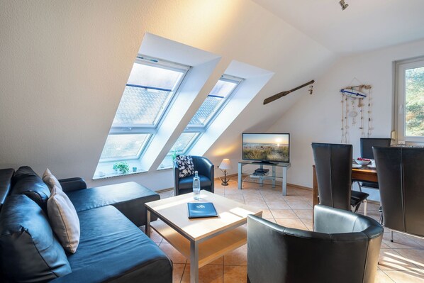 Télévision, lecteur de DVD, chaîne hi-fi